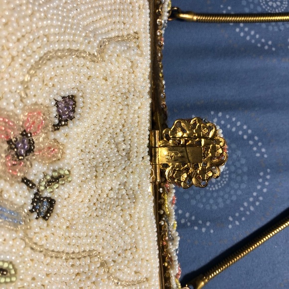 Vintage Designer Helene Dale Beaded Clutch. - Picture 7 of 9